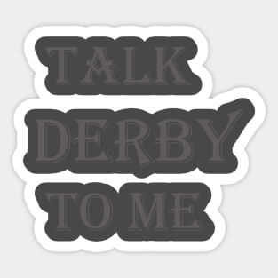 Amazing Derby Sticker